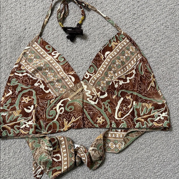 ETC Earthy Floral Wide Leg 2 piece - Picture 4 of 16